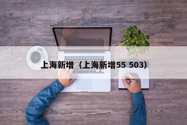 上海新增（上海新增55 503）